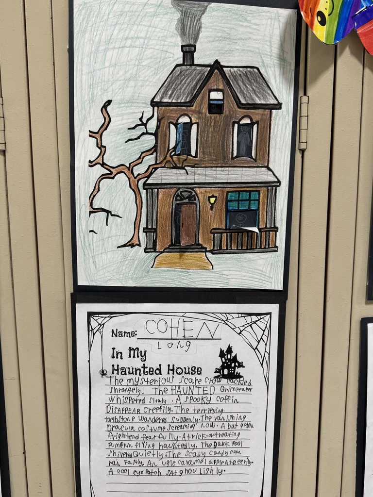 3rd Grade Haunted House Writing