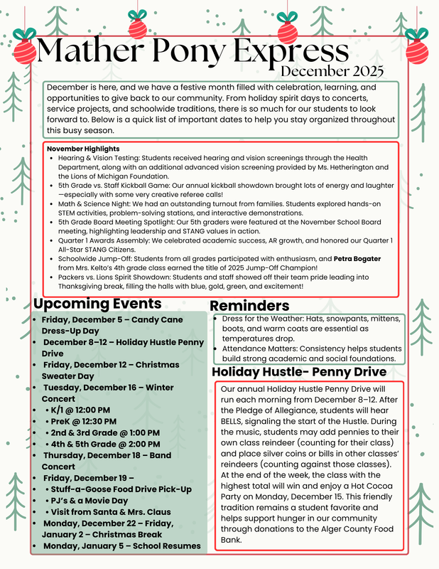 December Pony Expresss