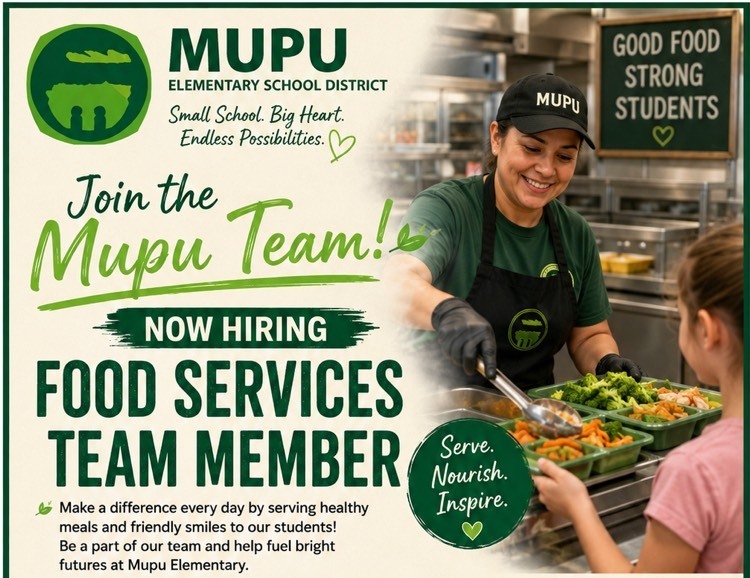 food services opening