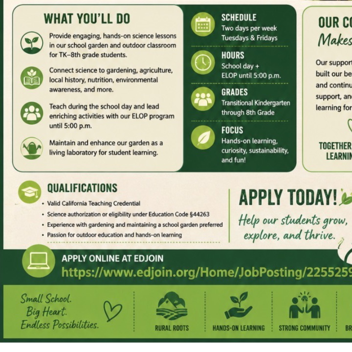 outdoor learning position