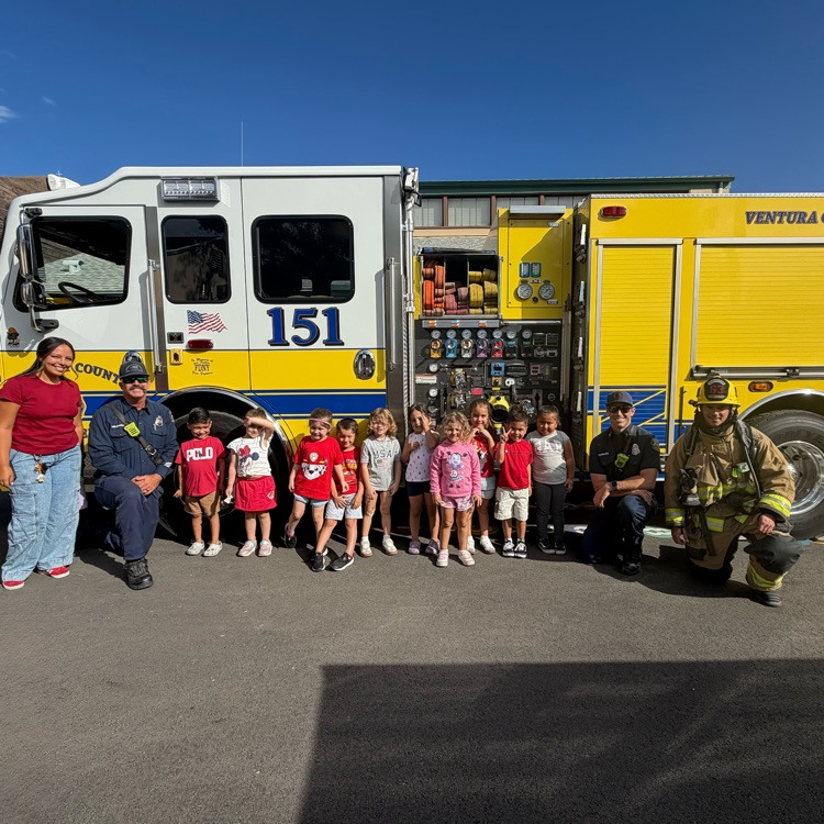 TK with firefighters