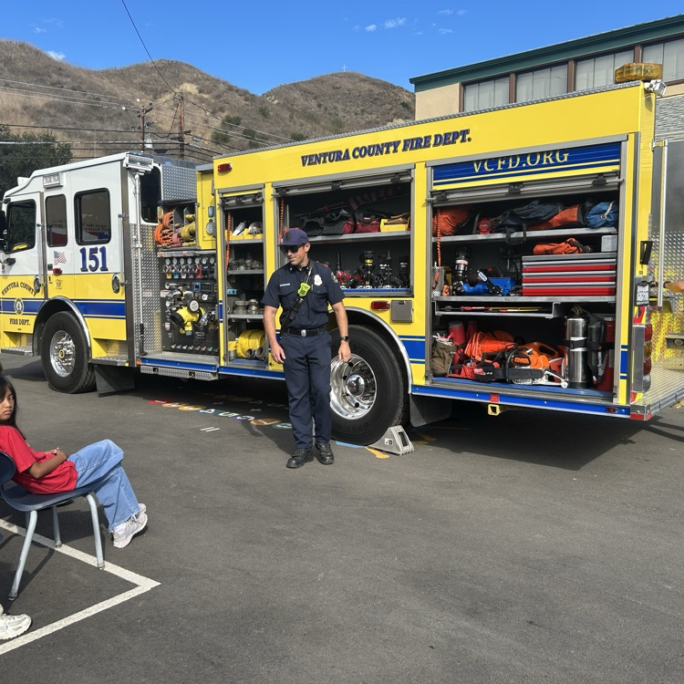 fire rig with full equipment