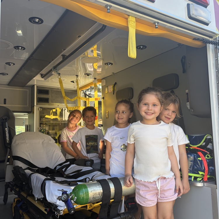 inside an ambulance