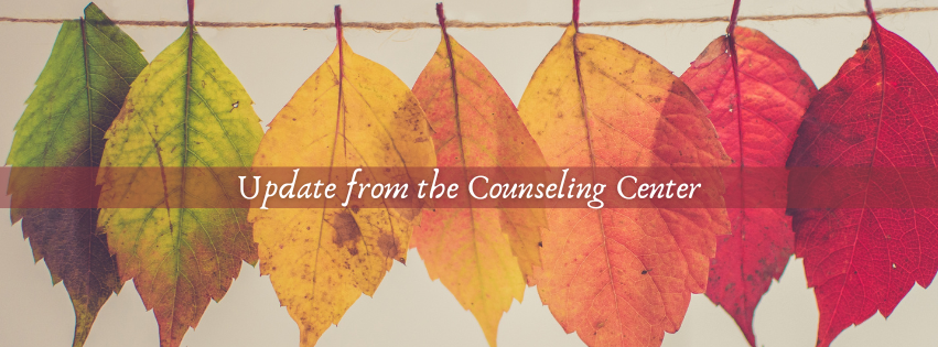 Update from the Counseling Center