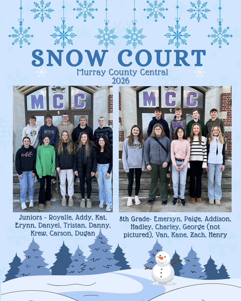 Congratulations to the 2026 Snow Court!!