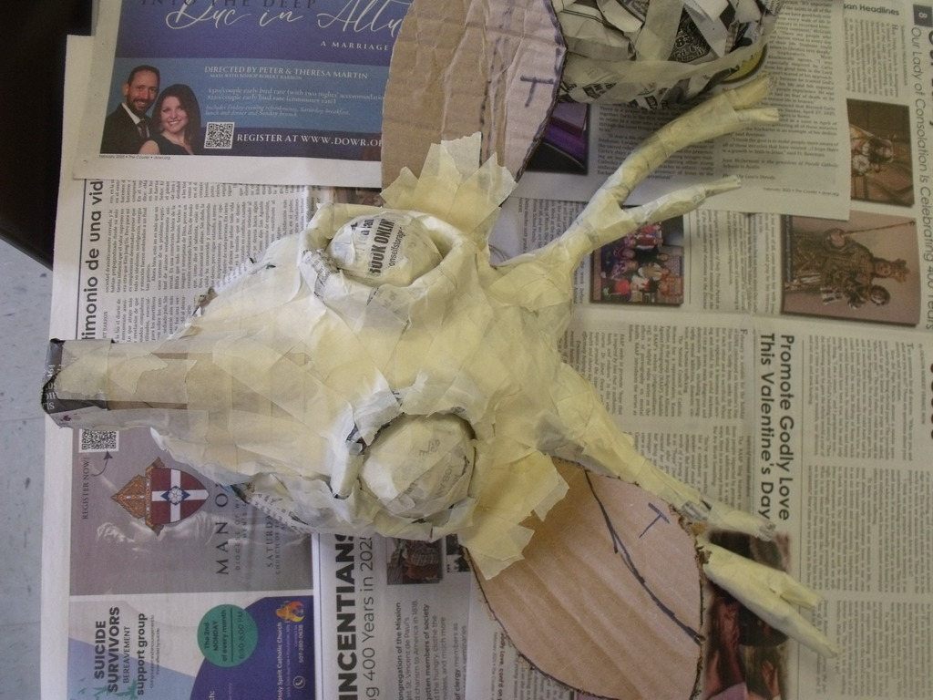 PAPER MACHE MASK