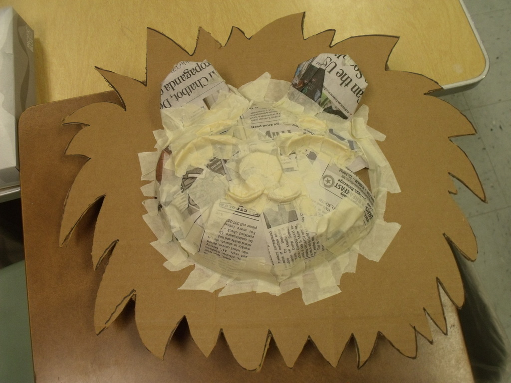 PAPER MACHE MASK