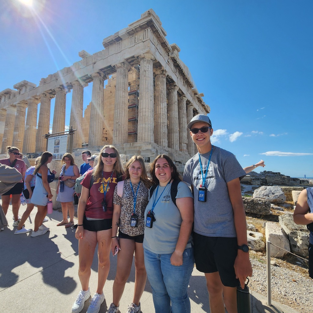 culture club at the Acropolis in Athens, Greece