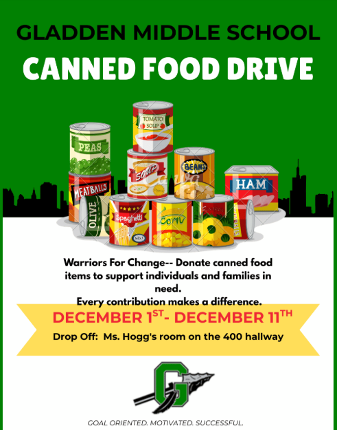 canned food drive