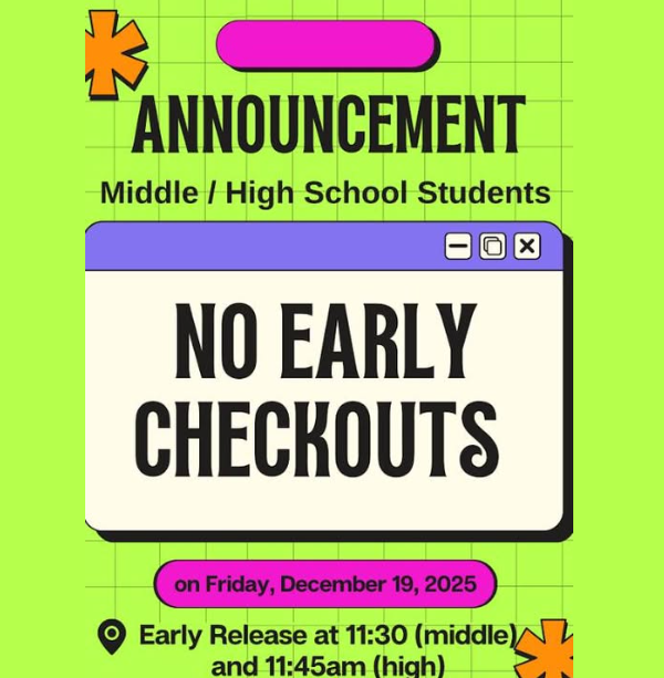 no early checkouts