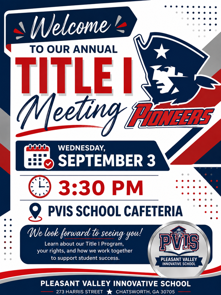 PVIS Annual Title I Meeting