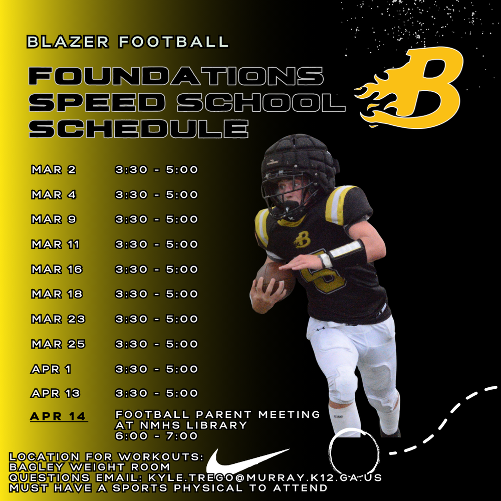 BMS Football Foundations Speed School