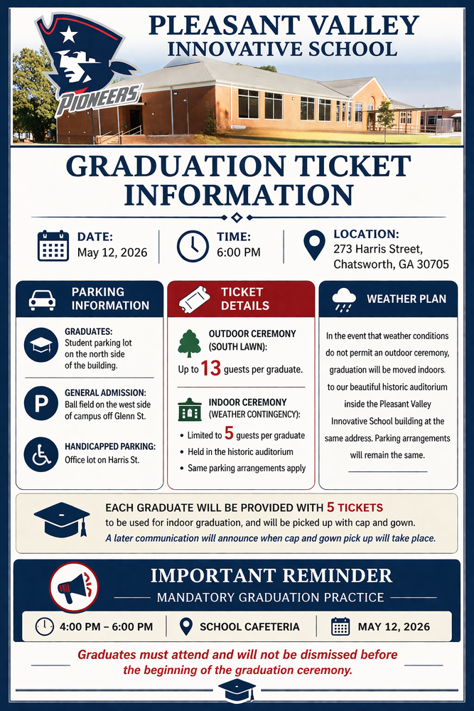Grad Ticket Info
