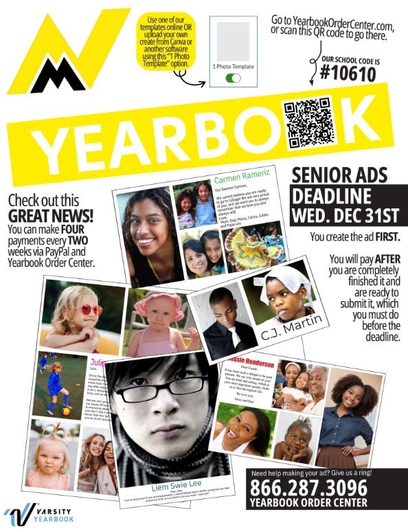 Class of 2026 Senior Yearbook Ad