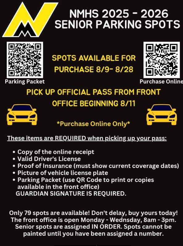 Senior Parking pass