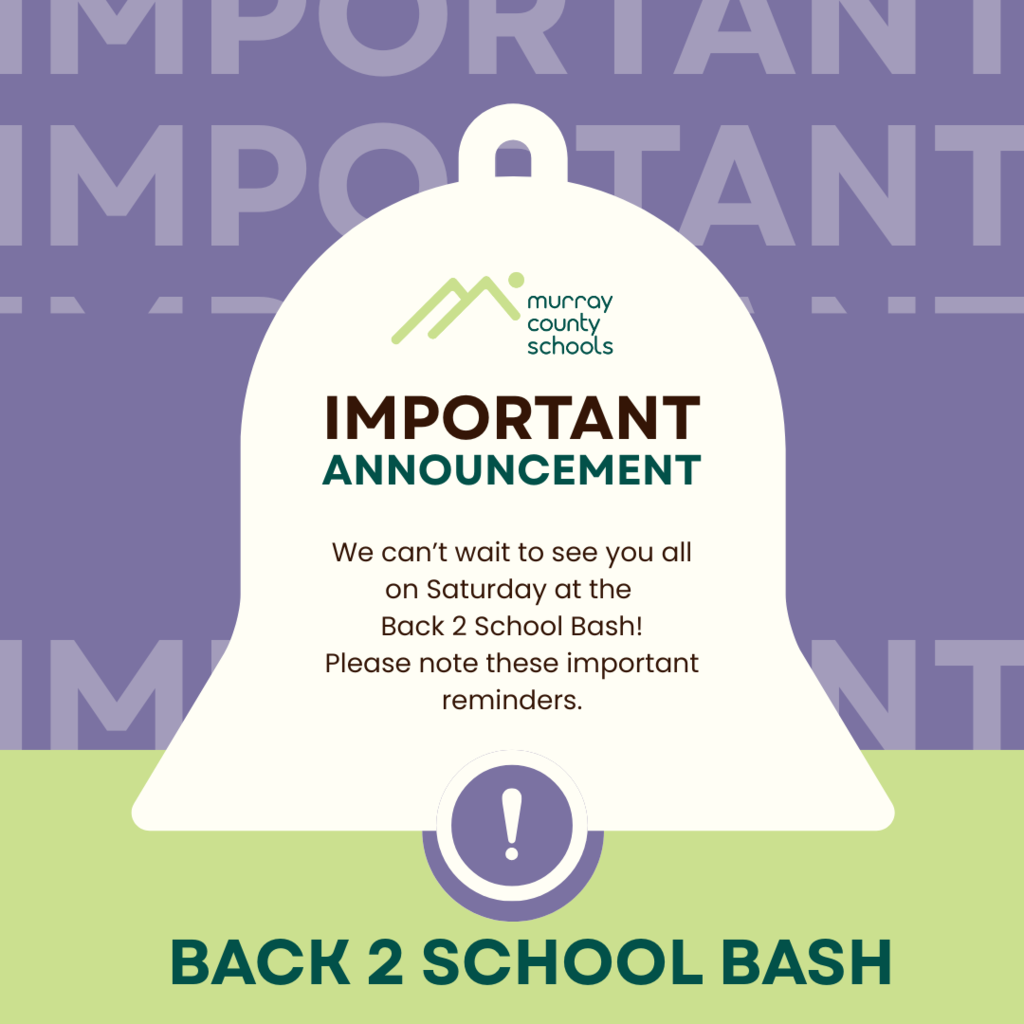 important announcement - back 2 school bash