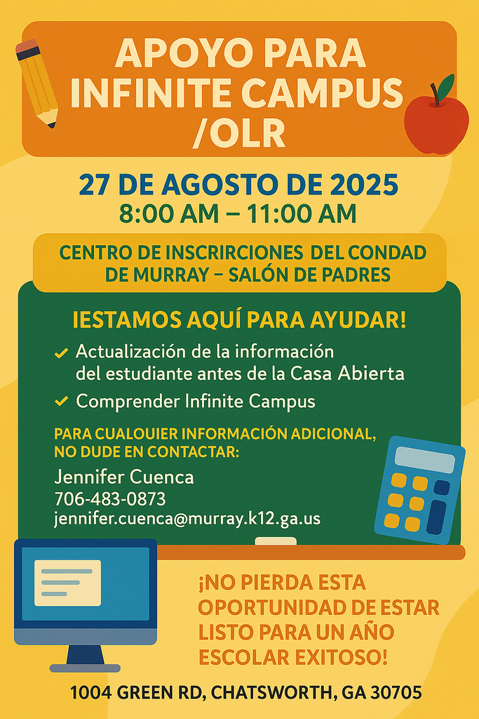 Apoyo para Infinite Campus OLR