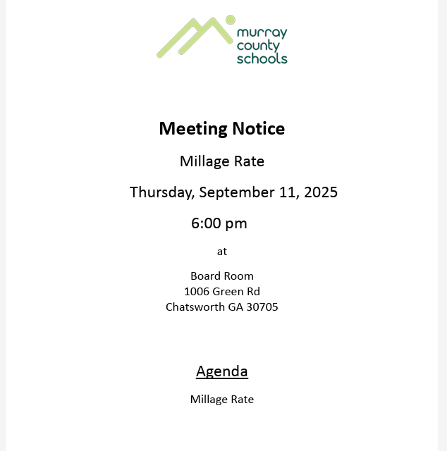 meeting notice