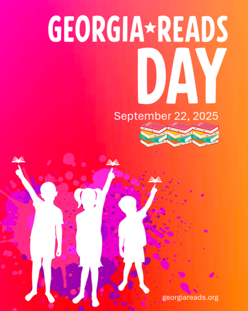 Georgia Reads Day graphic 2025