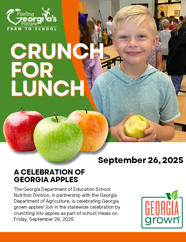 crunch for lunch flyer