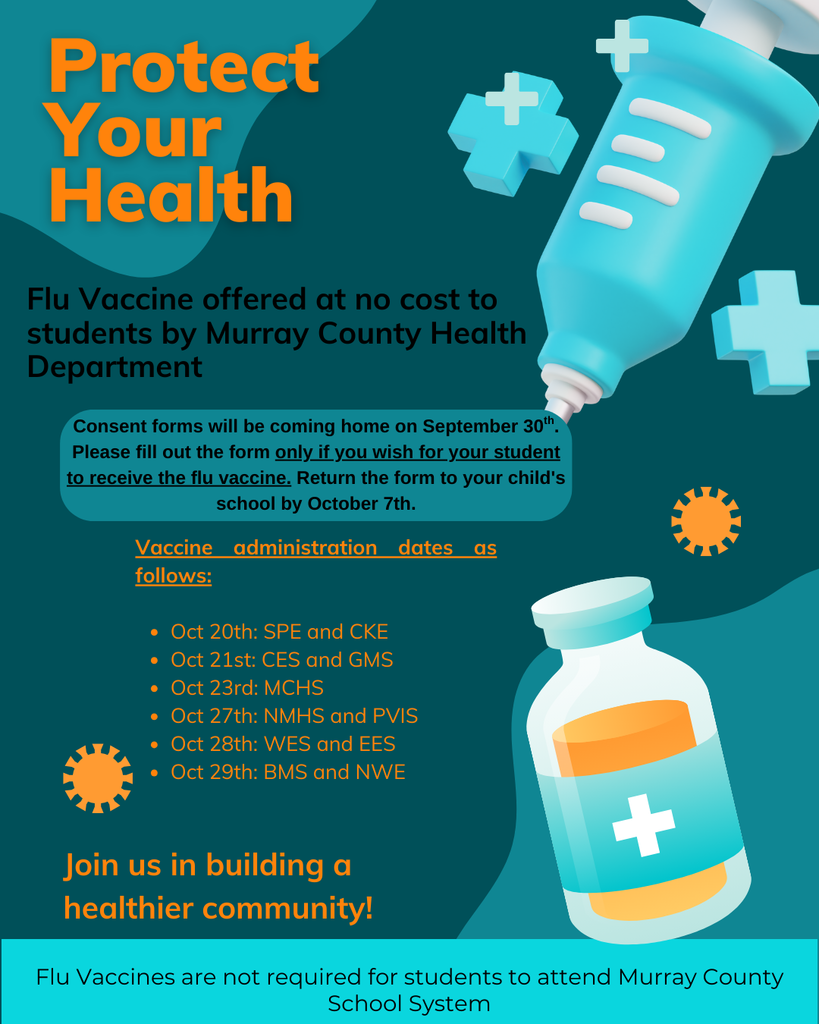 flu vaccin flyer