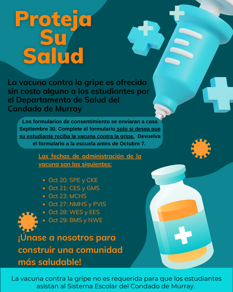 flu vaccine flyer spanish