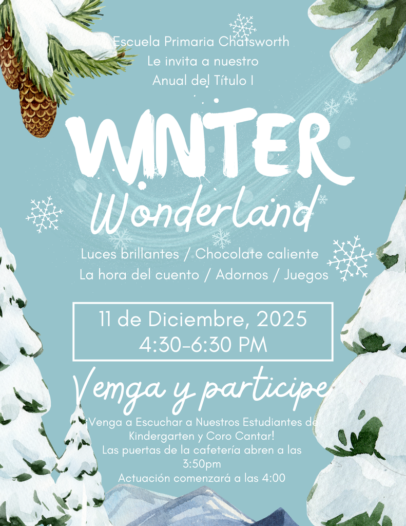 winter wonderland spanish