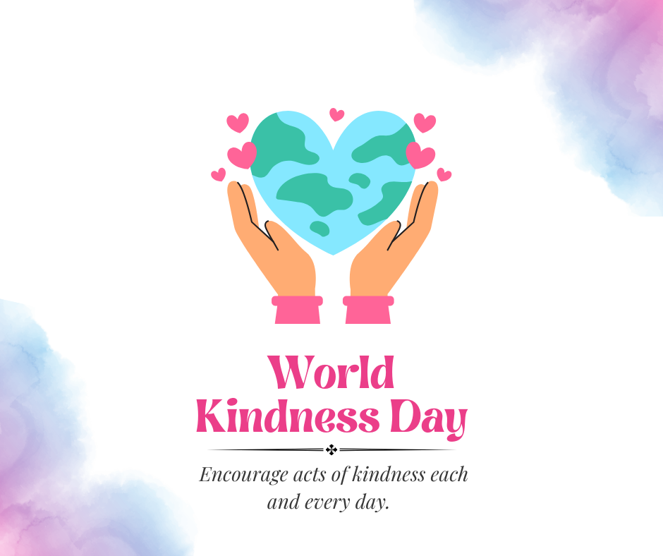 Colourful Elegant World Kindness Day Facebook Post
