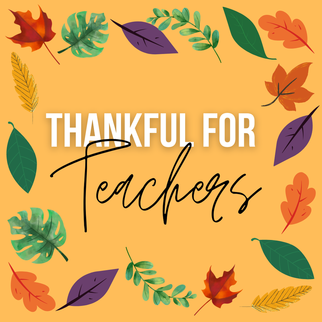 Thankful for Teachers Instagram Post