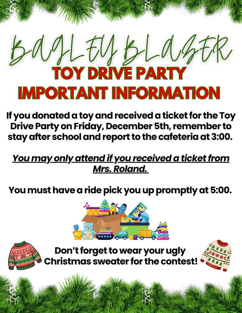 Toy Drive Party Info
