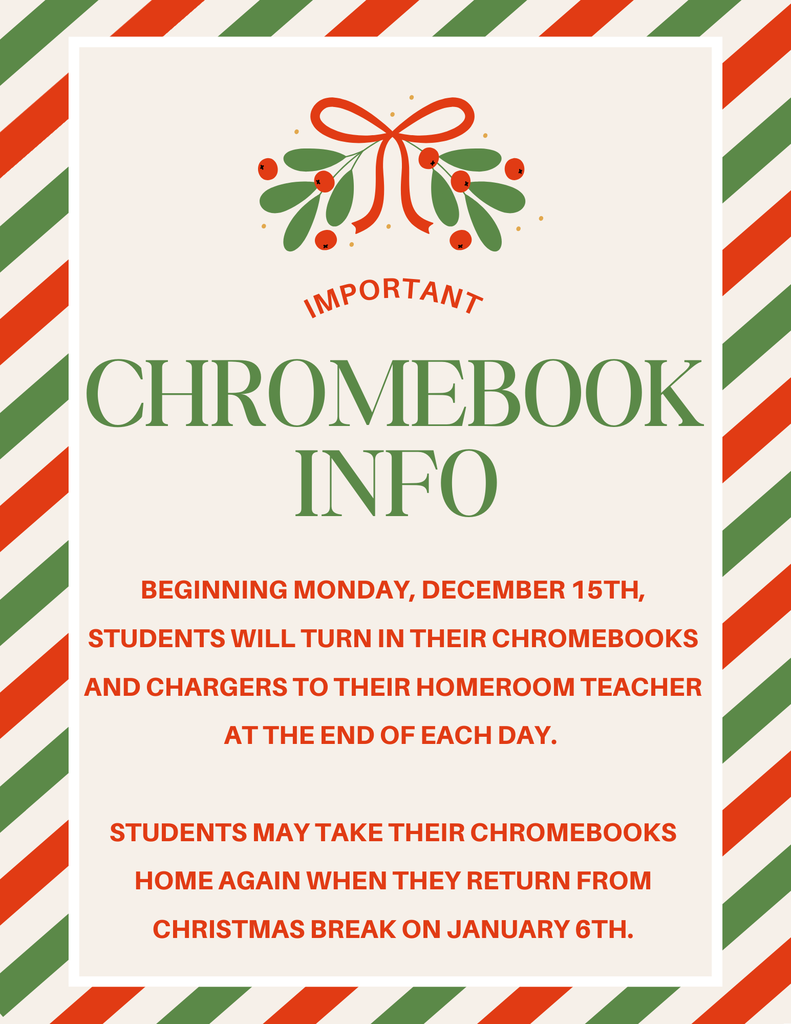 Important Chromebook Information