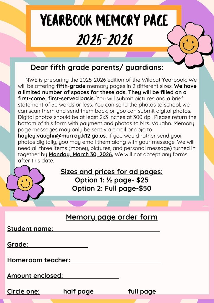 Colorful Cute Kids Stationary Page Border