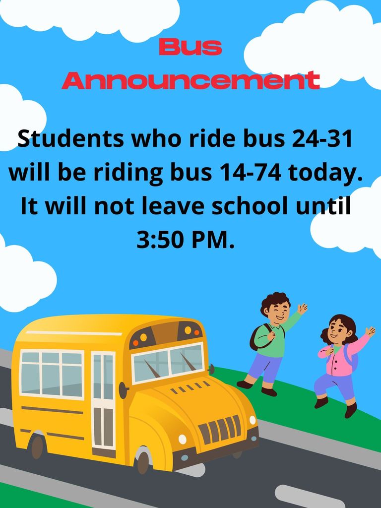 Bus Announcement