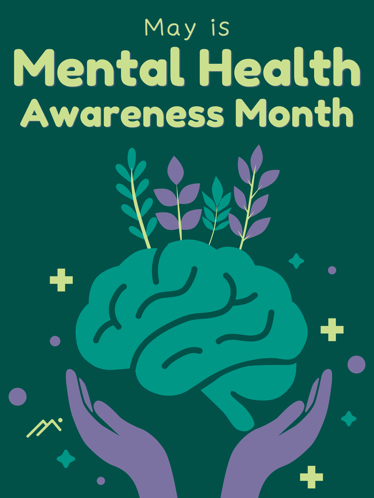 Mental Health Awareness Month flyer