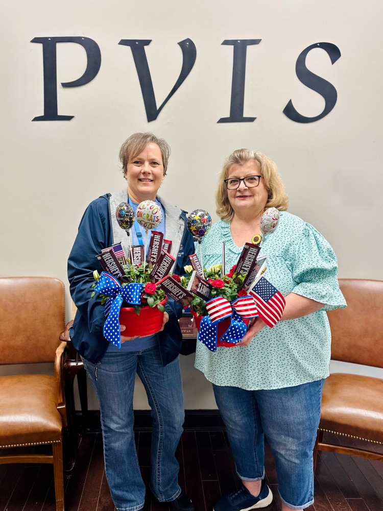 Staff and Teacher of the Year, Miss Ginger and Mrs. Hammond