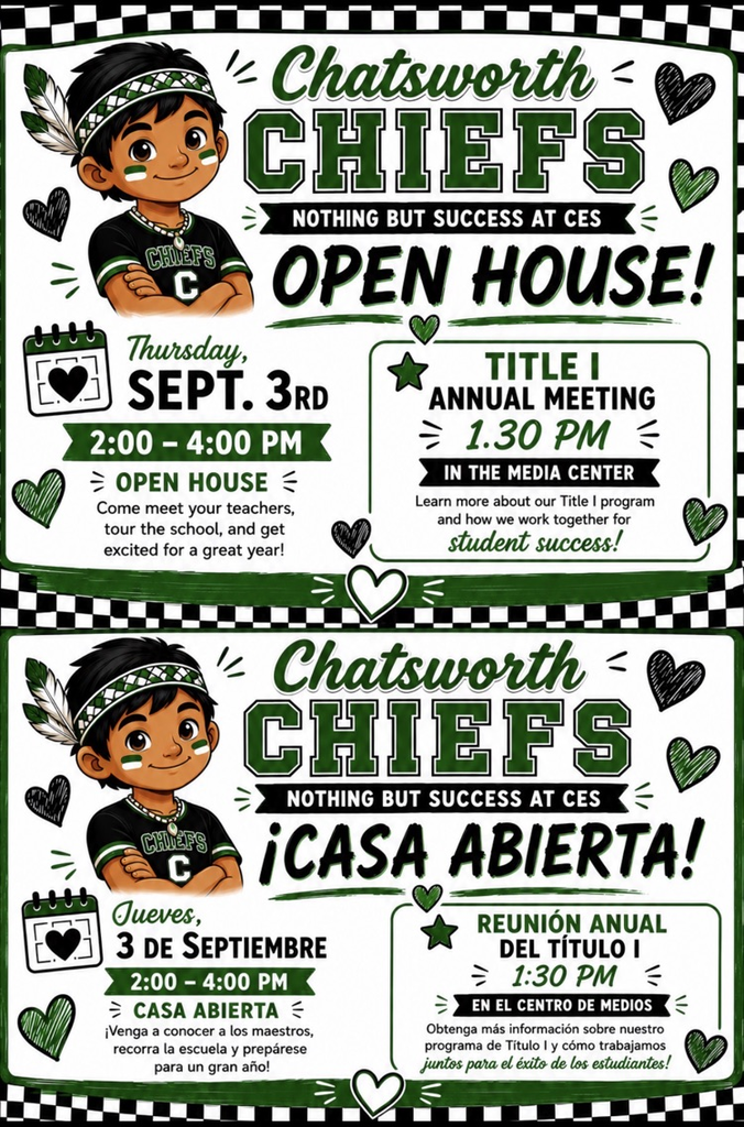 Title I Meeting and Open House Reminder
