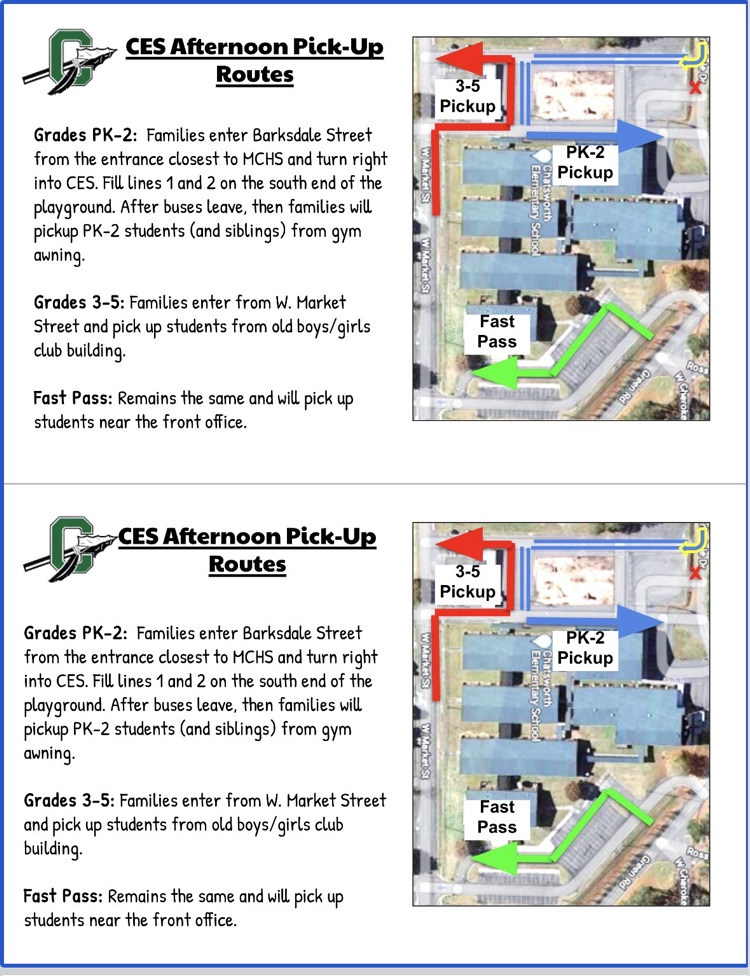 pick up route