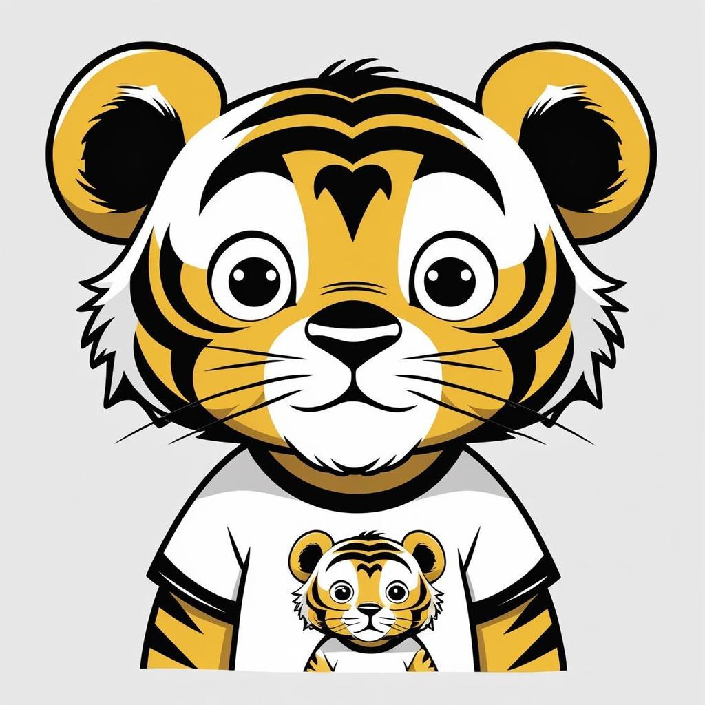 Tiger in Tiger Shirt