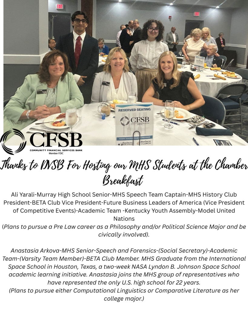 chamber CFSB Thanks