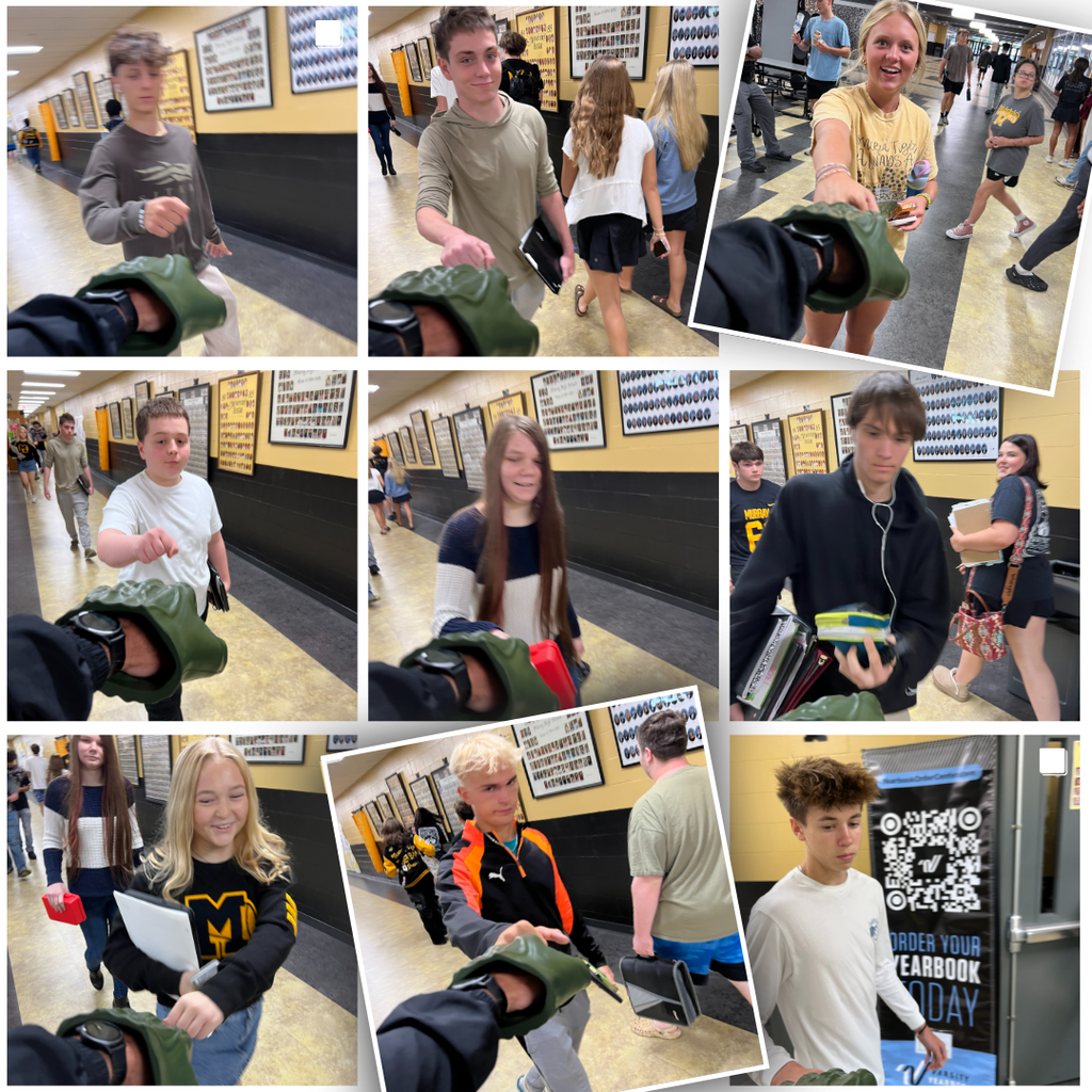 MHS Fist Bump Friday 9/12