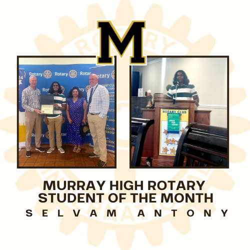 Oct Rotary Student of the Month