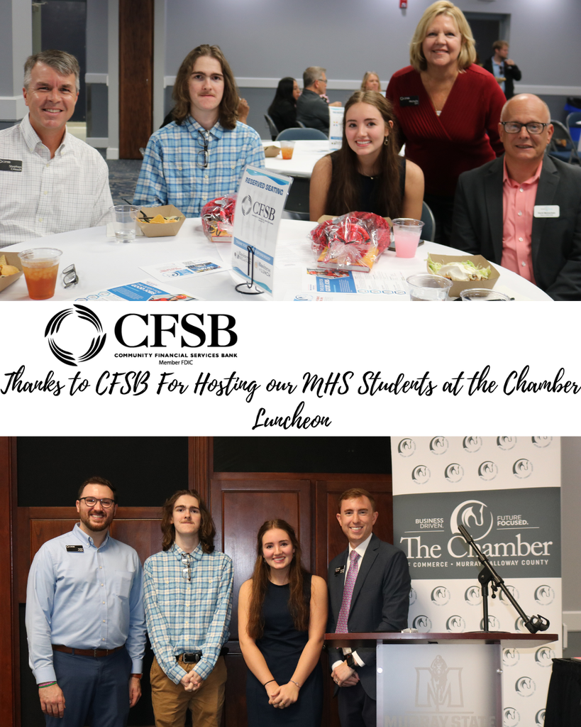 chamber students at breakfast