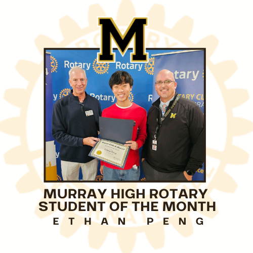 Rotary Student of the Month October