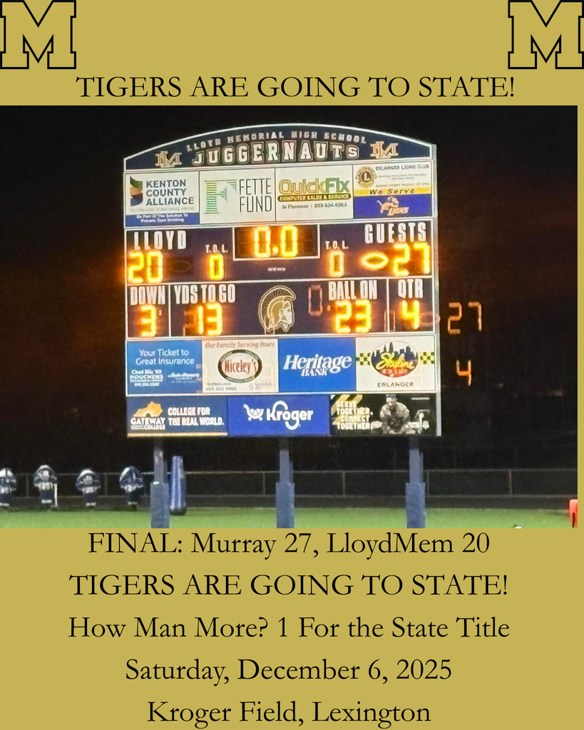 Tigers Headed to State