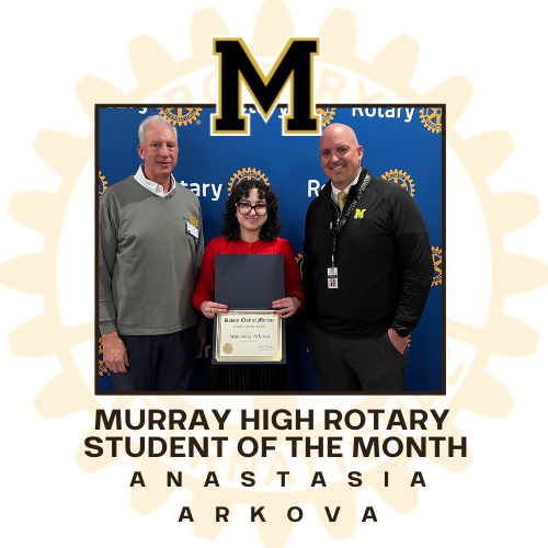 Rotary Student of the Month December