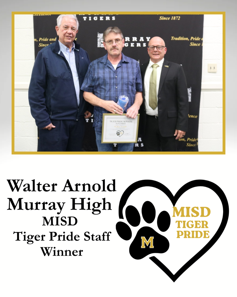 Tiger Pride Staff November