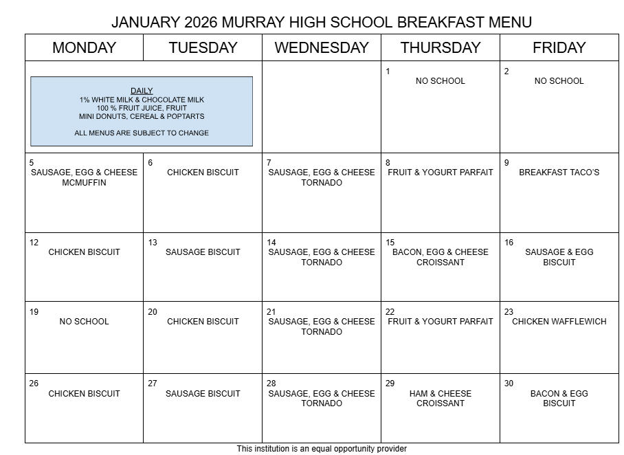 MHS Breakfast Jan