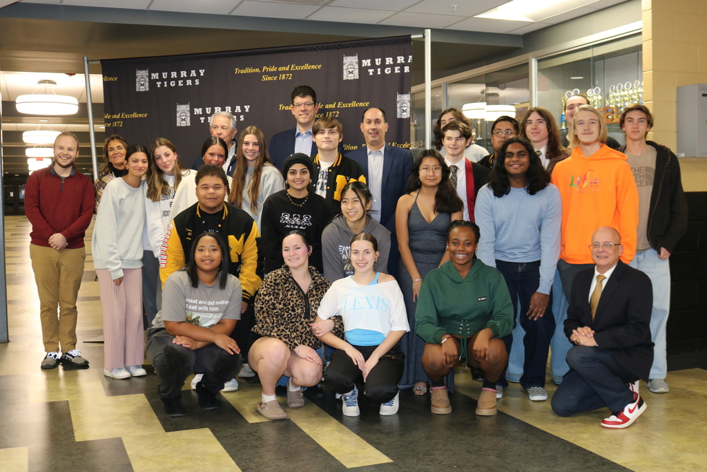 MISD Board Meeting Recognizing Band