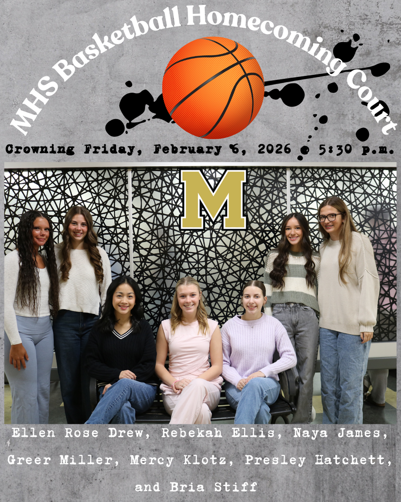 mhs basketball homecoming court