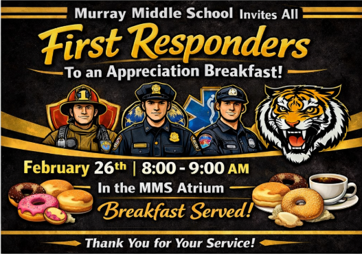 first responder breakfast february 26 @ MMS